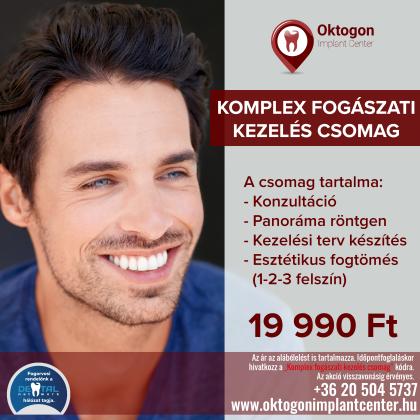 Komplex fogászati kezelés csomag