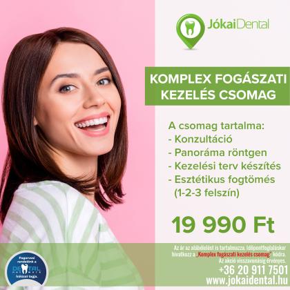 Komplex fogászati kezelés csomag